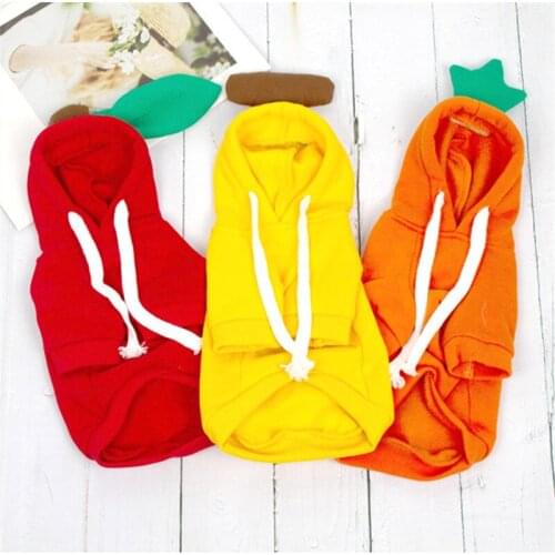 Small Dog Hoodies Cat Yorkshire Chihuahua Puppy Clothes Coat Pet Clothing Outfit Yorkie Maltese Pomeranian Poodle Dog Costume