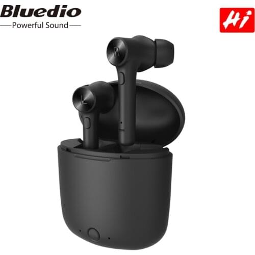 Original wireless earphone Bluedio Hi Bluetooth-compatible earphone sport earbuds wireless headset built-in microphone