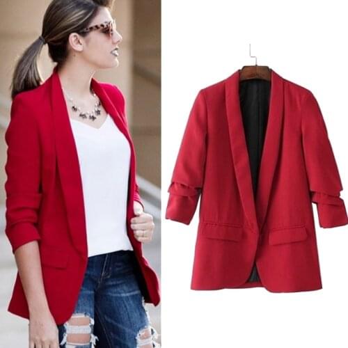 QUEECHALLE Women's Blazers Blazers