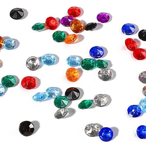 1000pcs Crystal Clear Hot Fix Rhinstones 4.5mm Pointback Iron-on Acrylic 3D Nail Art Rhinestone For Wedding Dress Shoes Sewing