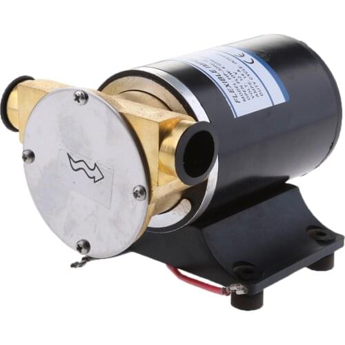 Boat Marine Yacht Washdown Bilge Pump, Deck Wash Pump. Vane Pump, Engine Cooling Pump KIT 12V 23L/min