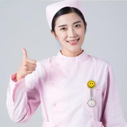 2pcs/set Luminous Watch with Pen Bag Cute Doctor Nurse Pocket Table Waterproof Student Hanging Table Office Supplies