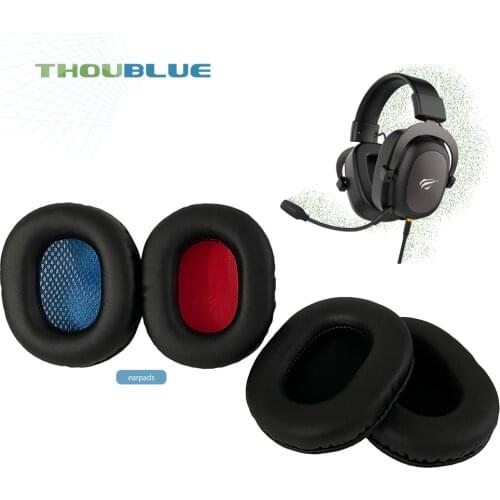 THOUBLUE Replacement Ear Pad For Havit H2002D Earphone Memory Foam Cover Earpads Headphone Earmuffs Sleeve