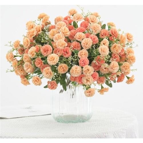 High Quality European Artificial Flower Hydrangea Flower Bouquet Simulation Silk Flower Home Decoration Wedding Party Decoration
