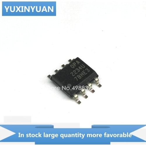 YUXINYUAN 20PCS/LOT OPA2234U OPA2234 OPA 2234U A2234U PA2234U SOP8 in stock in stock