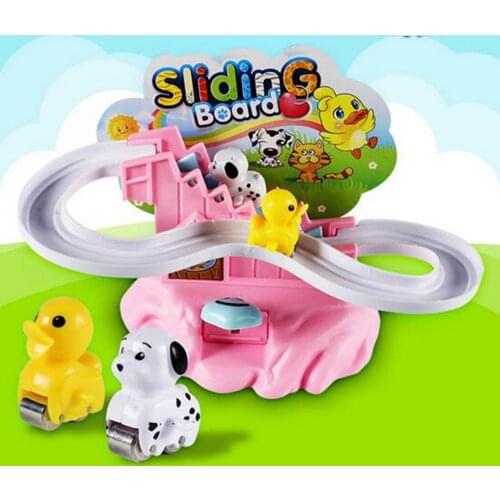 1Set Kids Climb Stair Toy Parent-Child Interaction Climb Stair Slide Track Children Educational Play Toys for Boy Girl Gift
