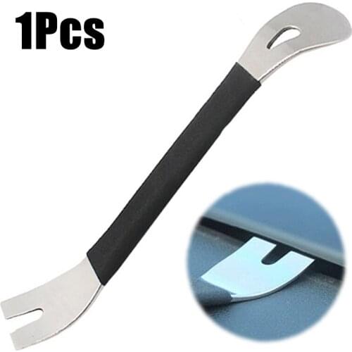 1pcs Car Clip Panel Removal Automotive Tools Car Stainless Steel Trim Removal Hand Interior Disassembly Tool Car Accessories