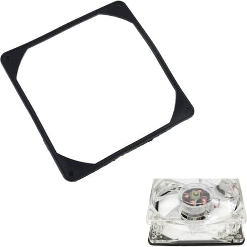 2pcs 80mm/1pc 140mm PC Case Fan Anti Vibration Gasket Silicone Shock Proof Absorption Pad Dropshipping