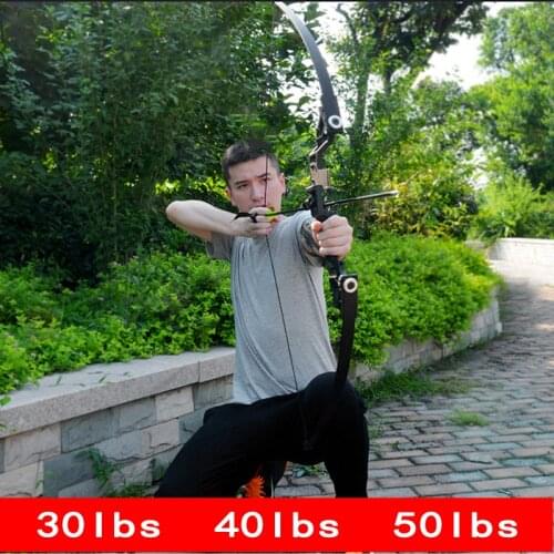 30/40/50lbs Straight Bow Powerful Archery Recurve Bow Hot Selling Professional Bow Arrows For Outdoor Archery Straight Bow