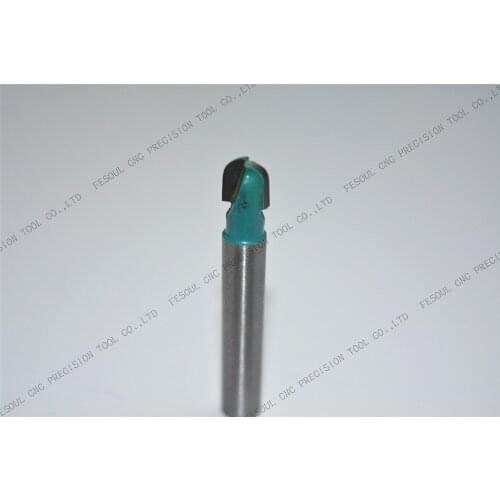 6mm*8mm,10pcs,Free shipping CNC Engraving Woodworking Milling Cutter,Tungsten Solid carbide End Mill,Round Bottom Router Bit