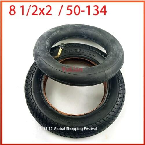 8 1/2x2 Tire for Electric Scooter Baby Trolley Children Tricycle 8.5x2 Inner Tube Tyre Wheel Parts