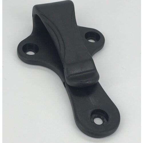 AINOMI baby carrier accessory Swivel Belt Clip plastic panier hook triangle hookBicycle Carrier Bag Rear Rack Bike