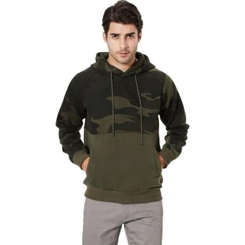 August twenty Mens Camouflage Hoodies