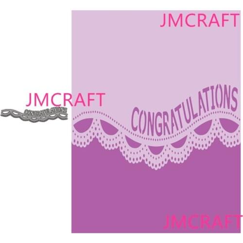JMCRAFT 2021 New English Alphabet Lace #3 Metal Cutting Dies DIY Scrapbook Handmade Paper Craft Metal Steel Template Dies