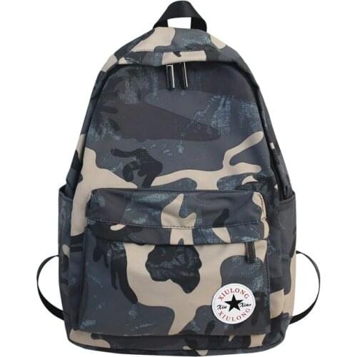 Camouflage Backpack Army Navy Military Fashion Sports Pack Youth Hipster Knapsack Teenager Schoolbag Boys Favorite Birthday Gift