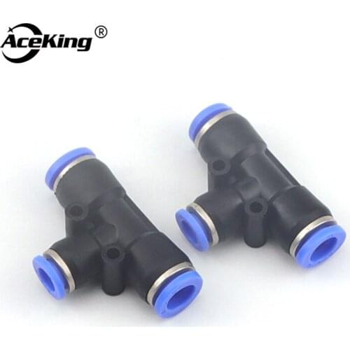PEG Pneumatic components trachea T-type reducing tee PEG8-6 quick plastic connector special reducing 3-way quick plug connector