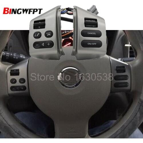 Multifunction Steering Wheel Cruise Control Audio Volume Bluetooth Switch Button for old tiida 2005 2006 2008