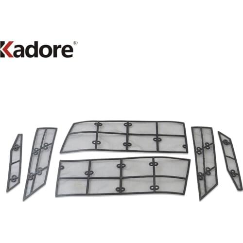 For Toyota Camry LE /XLE 2018 2019 2020 Plastic Car Insect Screening Mesh Front Center Grille Insert Net Car Accessories Styling