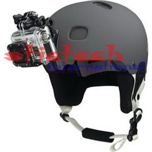 By dhl or ems 200pcs Adjustment Curved Adhesive Helmet Front & Side Mount kit for HD Hero 4/3/2