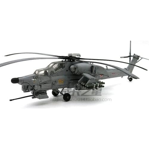 1: 72 Mi-28 Catastrophe Anti-Tank Attack Helicopter Military Assembled Model Toy