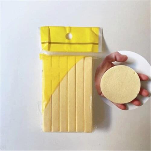 12PCS Cosmetic Puff Compressed Cleaning Sponge Facial Cleanse Washing Pad Remove Makeup Skin Care for Face Make Up Access