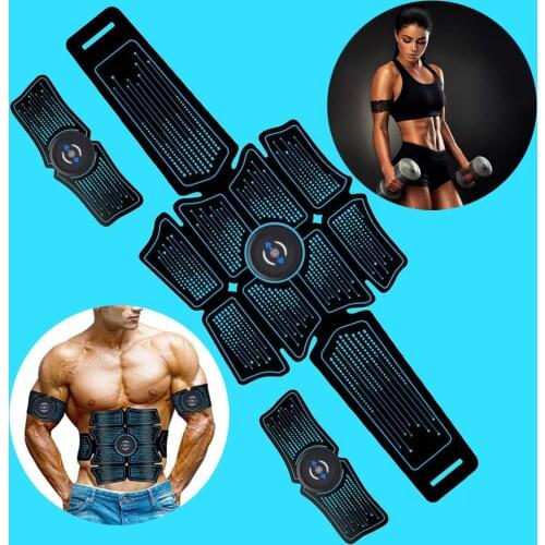 Abdominal Muscle Stimulator Hip Trainer Abs Fitness Equipment Training Gear Muscles Electrostimulator Toner Exercise Home Gym