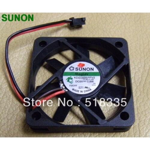 Original For Sunon KDE0504PFV2 Maglev Vapo DC 5V Fan 4CM 4010 40x40x10MM 0.7W Cooling Fans CPU