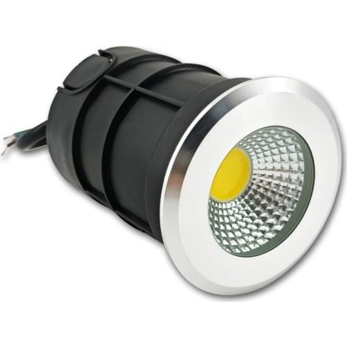 IP67 Waterproof 220V DC12V Recessed LEDs Deck Lights Outdoor Underground Landscape Lamp for Yard Garden Pathway Stairs Patio