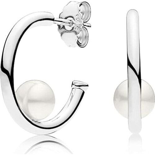 Ajax 925 Sterling Silver Women Accesoires Stud Earrings For Girls Fashion Fine Jewelry Making 2021