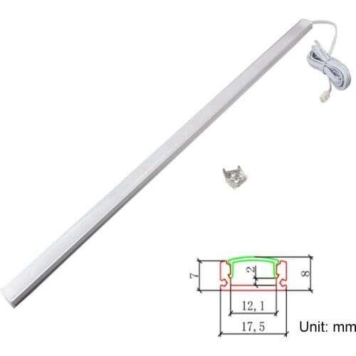 1 meter DC12V 15W LED touch Sensor lamp kitchen led under Tube Cabinet light Night Light for closet cabinet white/warm white