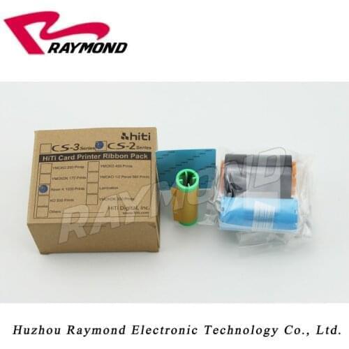 HiTi CS200e Card Printers Resin K 1000 prints Ribbon,Original cs-200e black monochrome ribbons