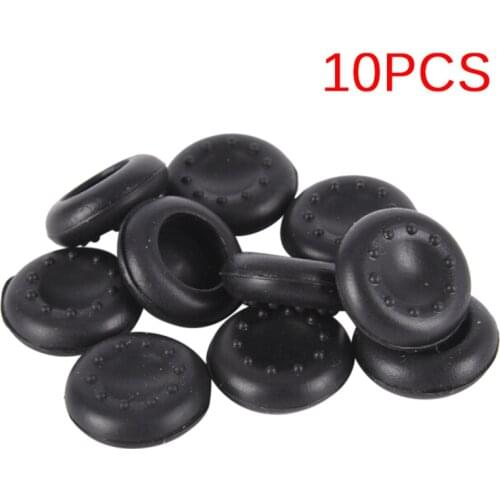 Hot sale 10pcs/lot Rubber Silicone Cap Analog Controller Silicone Cap Cover Thumb Stick Grip For XBOX 360 For PS3/PS4 5 Colors