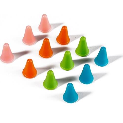 10Pcs Sweater Needle Cap Needle Plug Rubber Non-slip Cap For DIY Household Knitting Tool Accessories