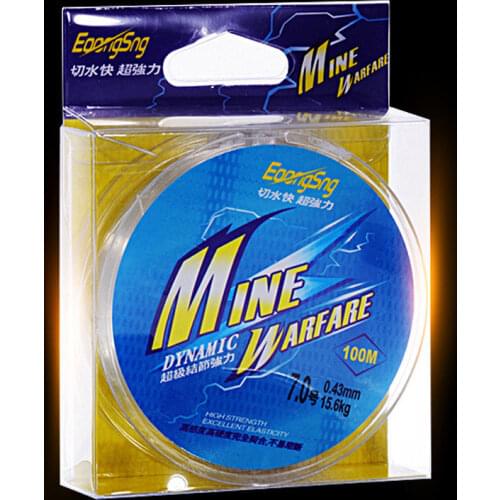 100M Nylon Fishing Line Fluorocarbon Coating Monofilament Japanese Material for Saltwater Carp Fishing line Fly Line