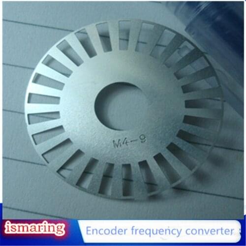 2pcs Photoelectric Encoder Inverter Meter Wheel Photoelectric Speed Sensor Robot Speed Code Plate M4-9