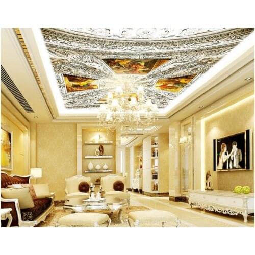 3d ceiling murals wallpaper Relief picture of Jesus Christ living room ceiling frescoes wallpaper 3d ceiling