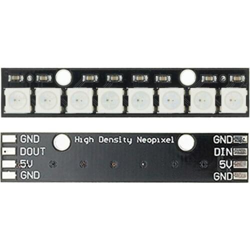 8 Channel WS2812 5050 RGB LED Lights Built-in Full Color-Driven Development Board For Arduino D51