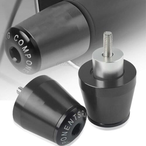 Motorcycle CNC Aluminum handle grip end Handlebar Grips Bar Ends Plugs for Vespa GTS LX LXV 60 125 150 200 250 300 300ie GTV LT