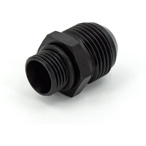 Aluminum Straight Adapter Oil Cooler Fitting AN10 To M16*1.5, AN10 To M18*1.5