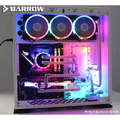 Barrow YG303-SDBV1, Waterway Boards For In win 303/305 Case, For Intel CPU Water Block & Single GPU Building