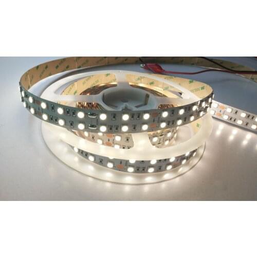 Free Shipping Superbright 5m Reel 24V 5050 SMD 600leds Reel LED Strip Ribbon Lights 120leds/m Double Row Nonwaterproof