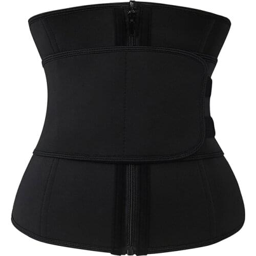 Burvogue Women Waist Trainer Neoprene Belt Weight Loss Cincher Tummy Control Body Shaper Strap Slimming Sweat Fat Burning Girdle