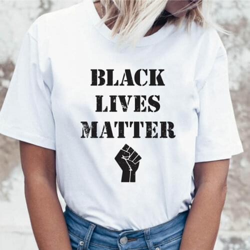 Black Lives Matter t shirt female tshirt tees funny for korean clothing graphic harajuku t-shirt top ulzzang women,Drop SHip