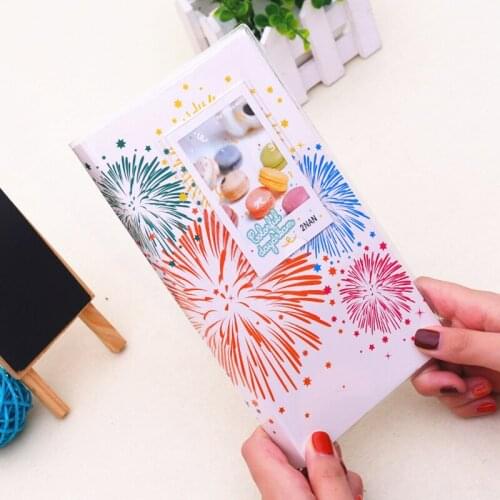 Los Fick Polaroid Camera Photo Album Scrapbook Wedding 84 Pockets For 3 Inch Photos Photocard Holder Fujifilm Instax Mini Film