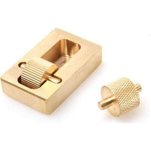 Leather edge sealing tool pure copper mini oil box bucket edge oil pen leather edge treatment DIY Leather Tool