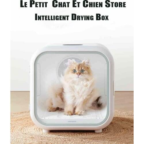 Pet Drying Box 900W 220V Automatic Hair Dryer for Pet Cat Hair Blowing Machine 50L Large Capacity Smart Small Dog Hair Dryer