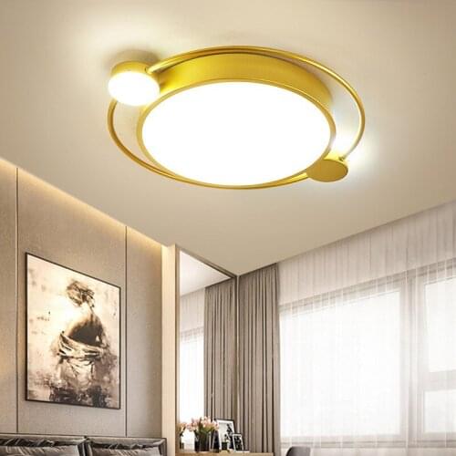 Circle, wrought iron dome light, contracted and contemporary personality living room lamp 2020 new lamps and lanterns