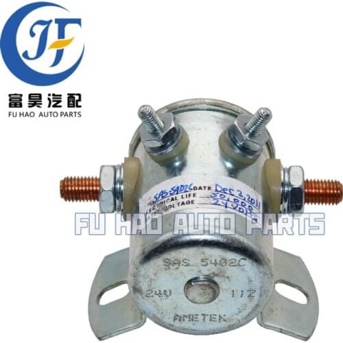 Original 24V Solenoid Relay Switch Continuous 4-Terminals SAS-5402C SAS5402C