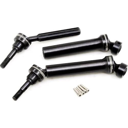 2PCS Front and rear universal steel spline drive shaft CVD7151 for TRAXXAS 1/16 EREVO SUMMIT small E small S