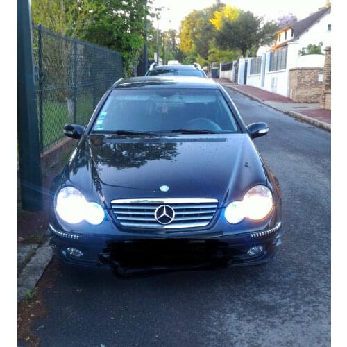 Fog light for mercedes CL203 CL200 2004 coupe sport stop/rear fog lamp back up light error free 2pc